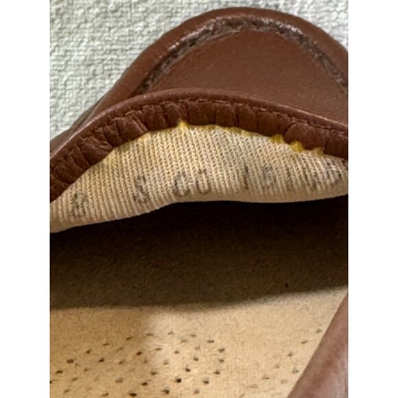 SAS Womens 8 brown leather slip on loafers tripad comfort - Picture 6 of 16